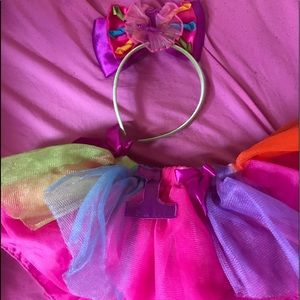 1 year old tutu and matching bow
